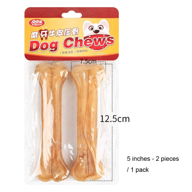 Durable Leather Chew Toys for Dogs
