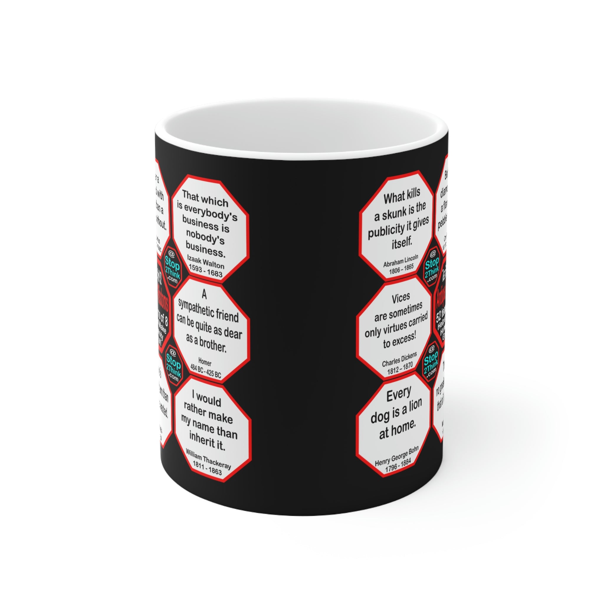 Team 51 Wisdom Mug - Sip and Reflect on Great Minds