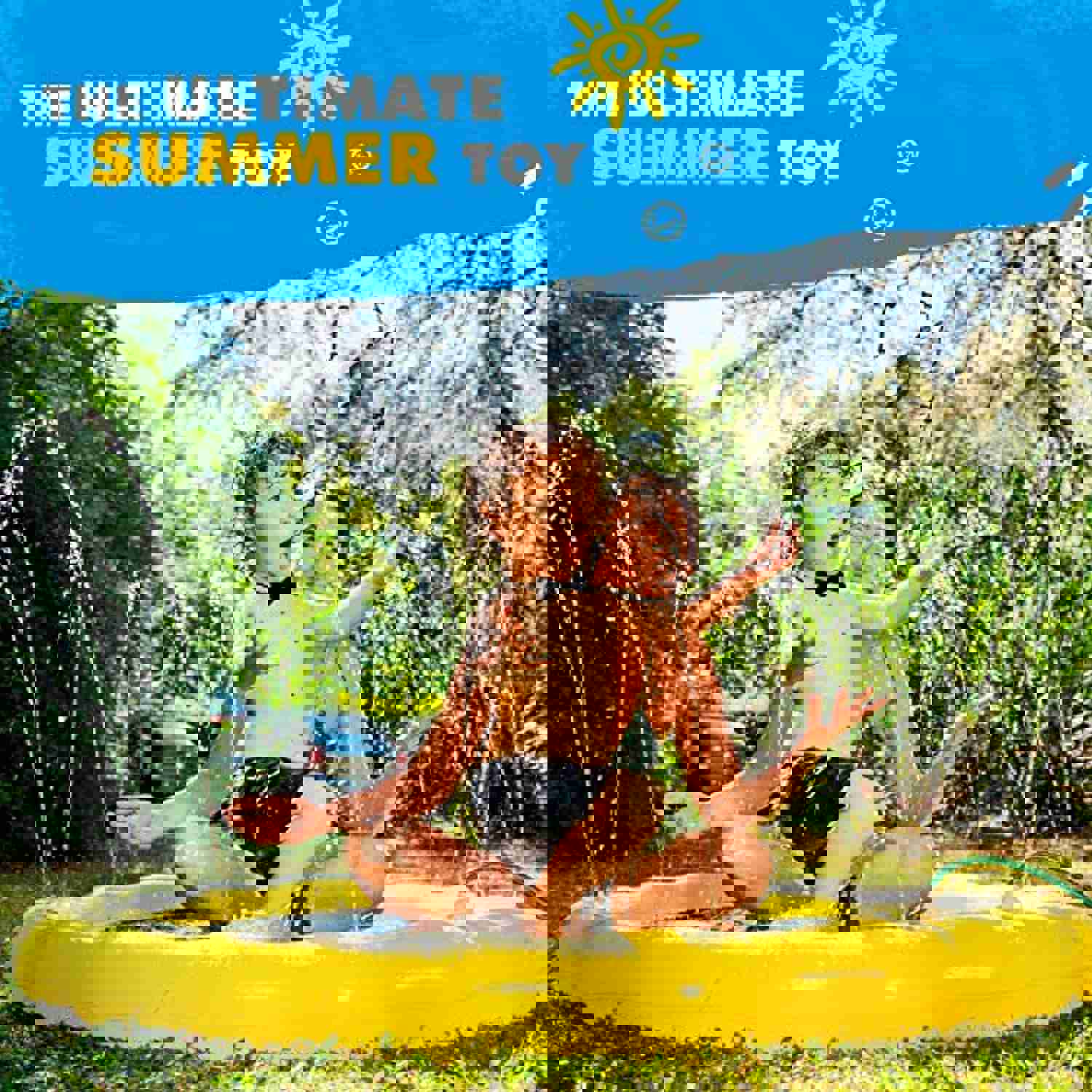 Inflatable Educational Splash Pool for Kids