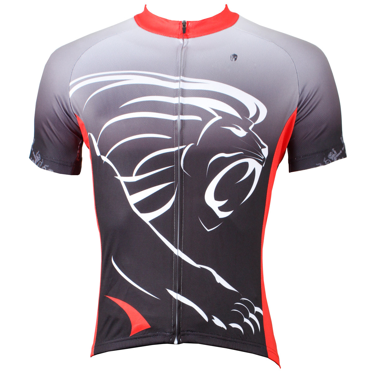 ILPALADINO Men's Cycling Jersey - Breathable, Quick-Dry, King of Lions Design