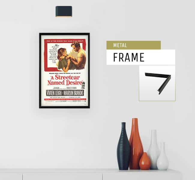 Vintage 1951 Streetcar Named Desire Movie Poster, 11 x 17
