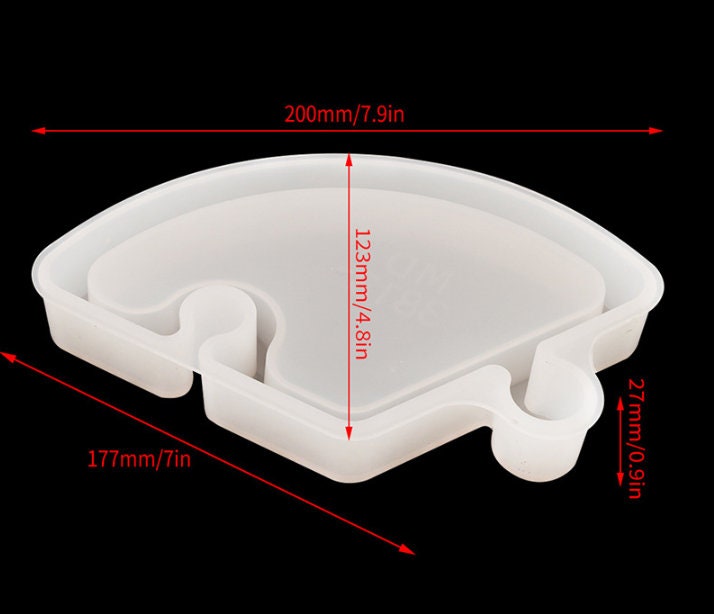 Silicone Flower Tray Mold for DIY Resin Art Projects
