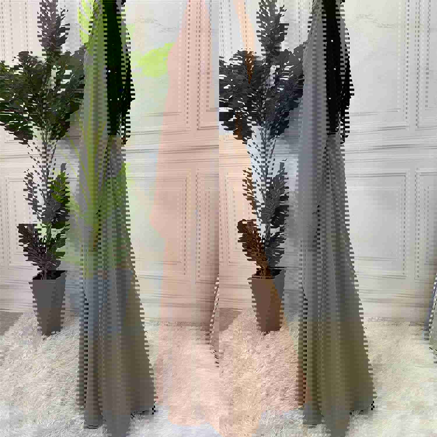 Elegant Muslim Women's Abaya with Sashes - Islamic Fashion