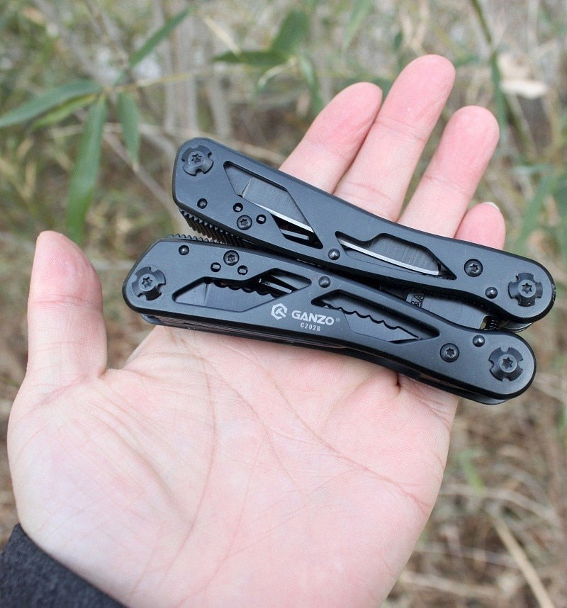 Ganzo G202B Stainless Steel Multi-Tool Folding Knife
