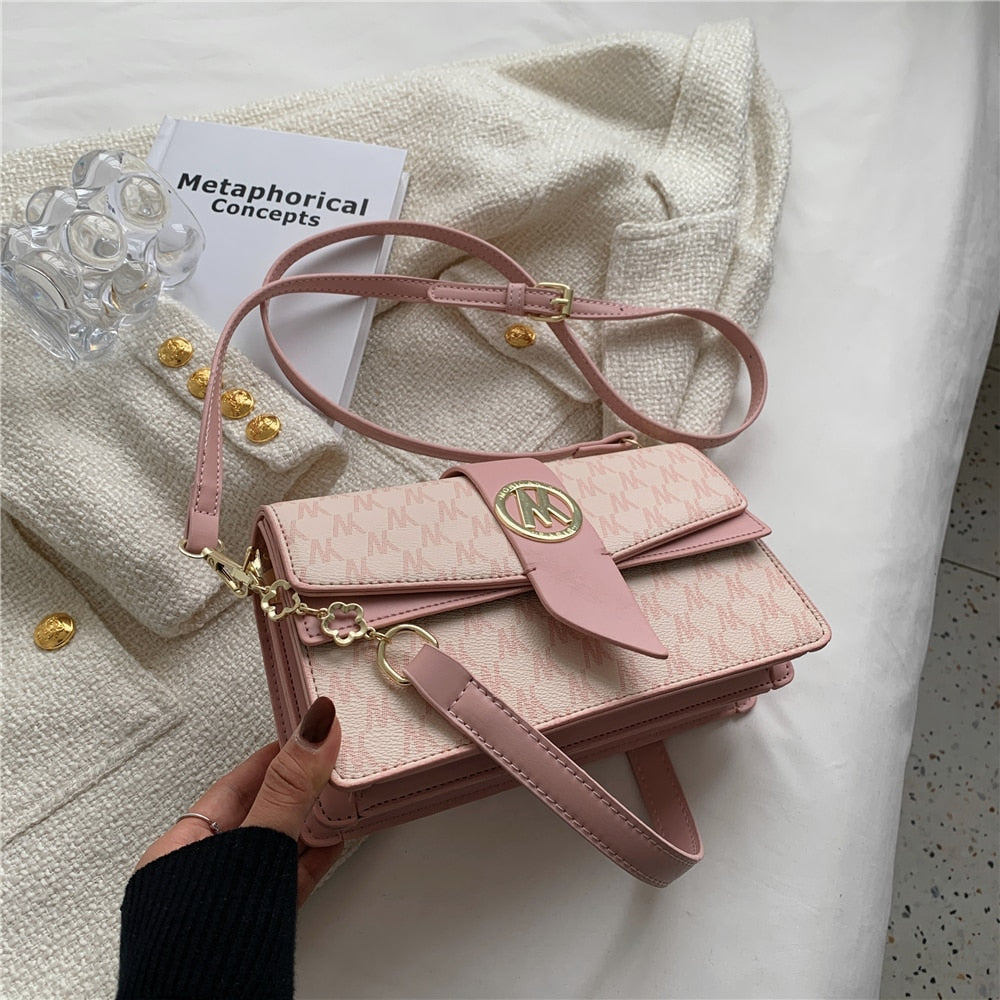 Kukombo Luxury Women's Crossbody Bag, Trendy Letter Print
