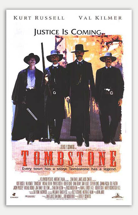 Tombstone - 1994 Reprint Movie Poster