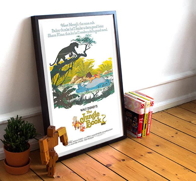 Vintage 1942 Jungle Book Movie Poster, 11 x 17