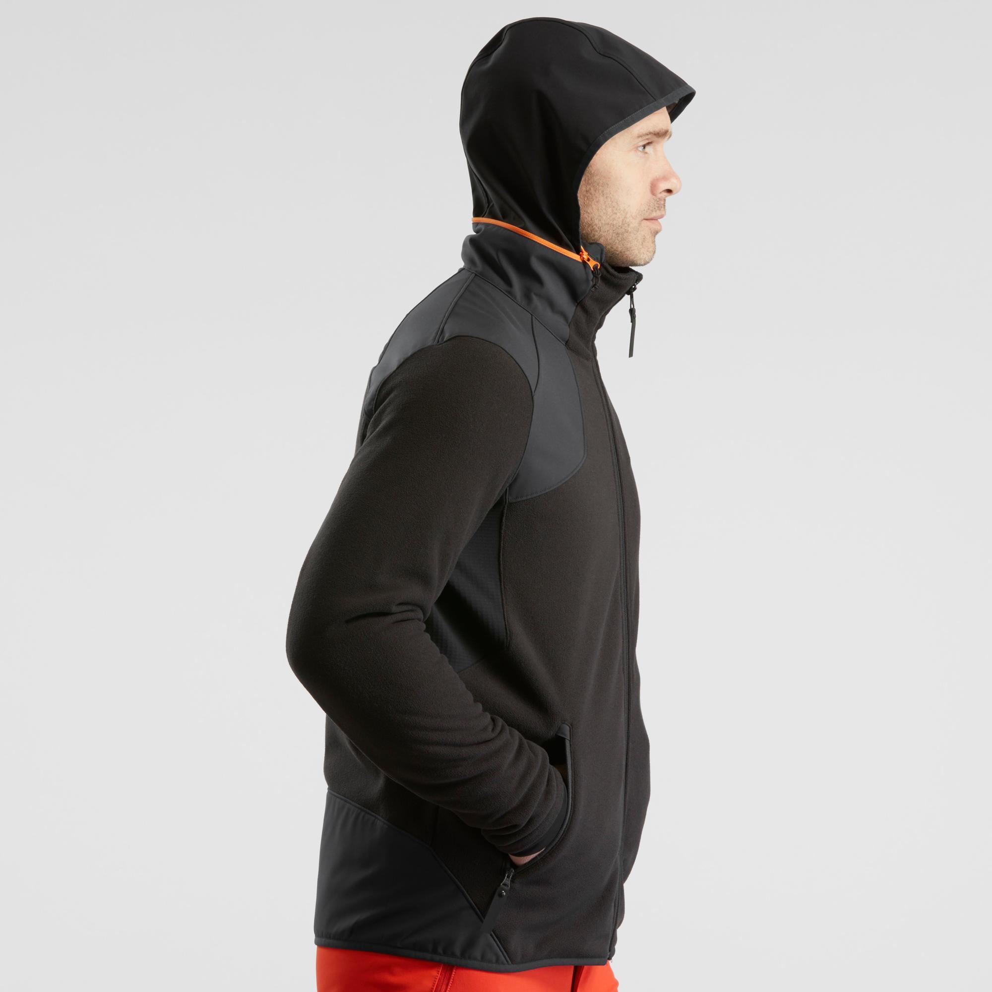 Quechua Men's SH500 Waterproof Hiking Fleece Jacket