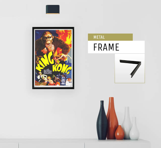 Vintage 1933 King Kong Movie Poster - 11 x 17 Style C Reprint