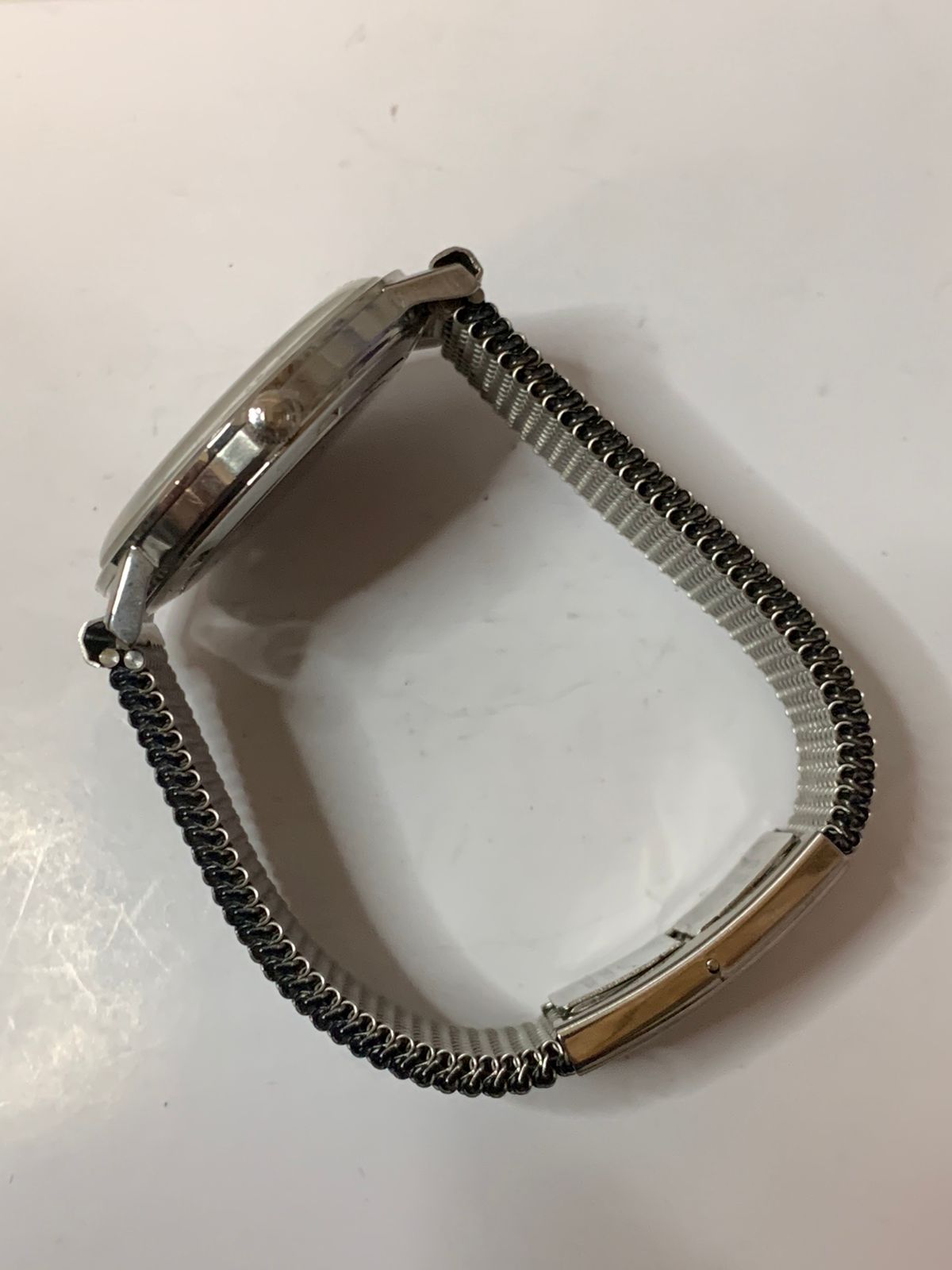 Vintage Omega De Ville SS Automatic Watch with Unique Dial