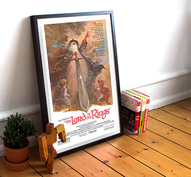 Vintage 1978 Lord of the Rings Movie Poster - 11 x 17