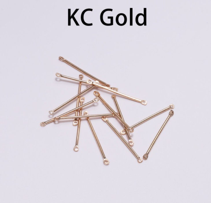 50pcs Dangle Earring Connectors - Charms & Pendants for Jewelry Making