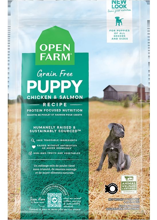 Open Farm Grain-Free Puppy Dry Dog Food - High-Protein, DHA Enriched
