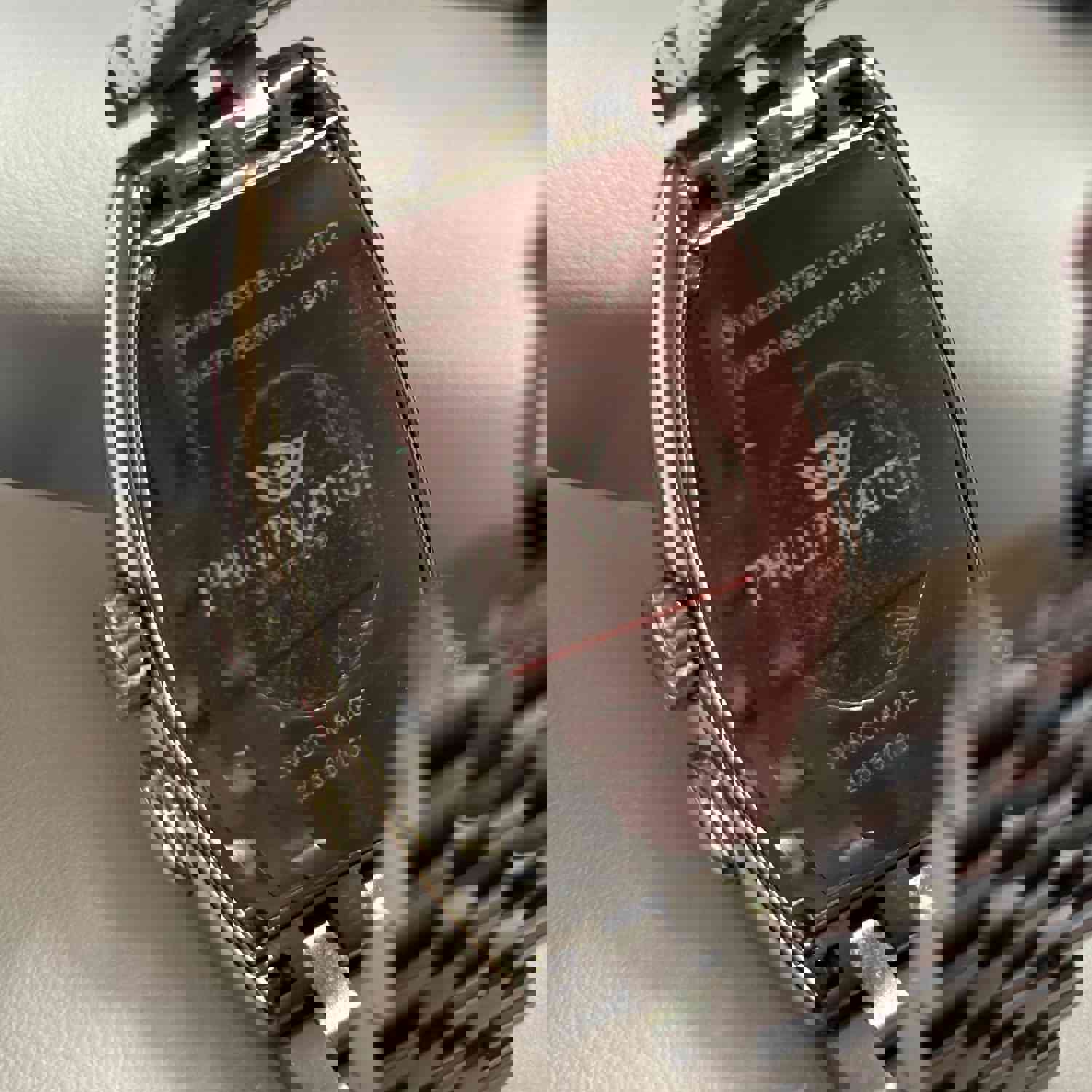 Philip Watch Stainless Steel Frank Muller Style Men's Luxury Watch - Authentic & Certified