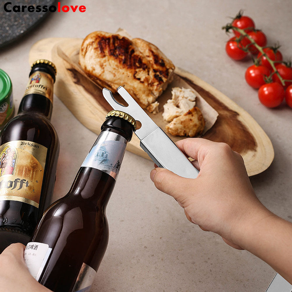 Caressolove 4-in-1 Outdoor Adventure Flatware Set