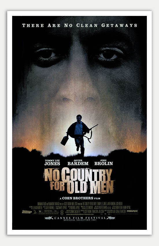 No Country for Old Men - 11 x 17 Movie Poster Reprint, 2007