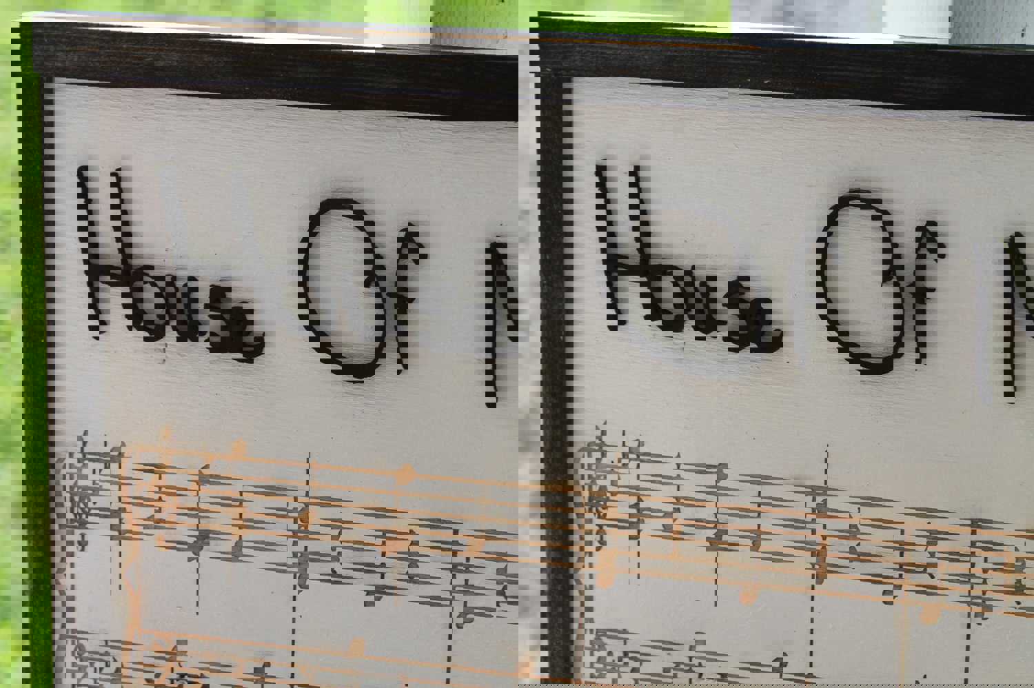 Personalized 3D Handwriting Music Sign