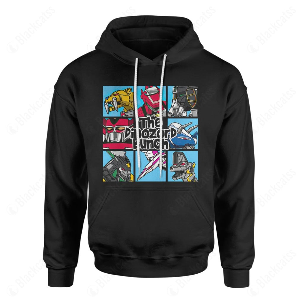 Dinozord Bunch Custom Graphic T-Shirt
