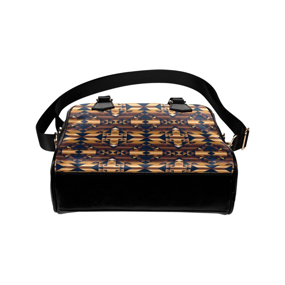 Stylish Marron Cloud Shoulder Handbag