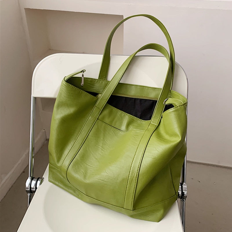 Kukombo Large Capacity Soft Tote Bags for Women, Summer Fashion