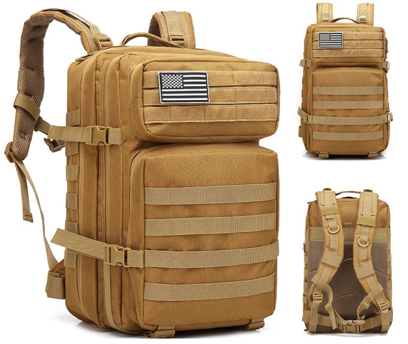 Durable Tactical Mountaineering Backpack for Outdoor Adventures