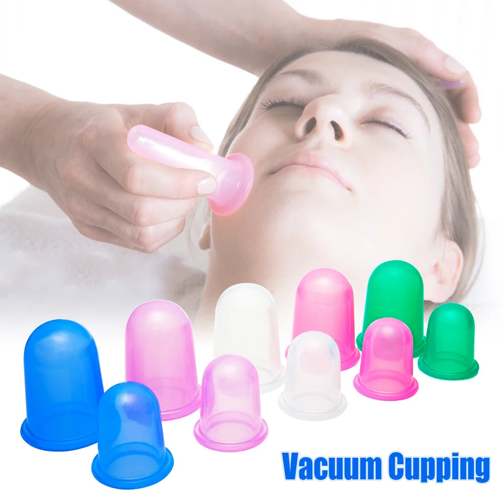 SRline Silicone Cupping Massager for Anti-Cellulite and Skin Lifting