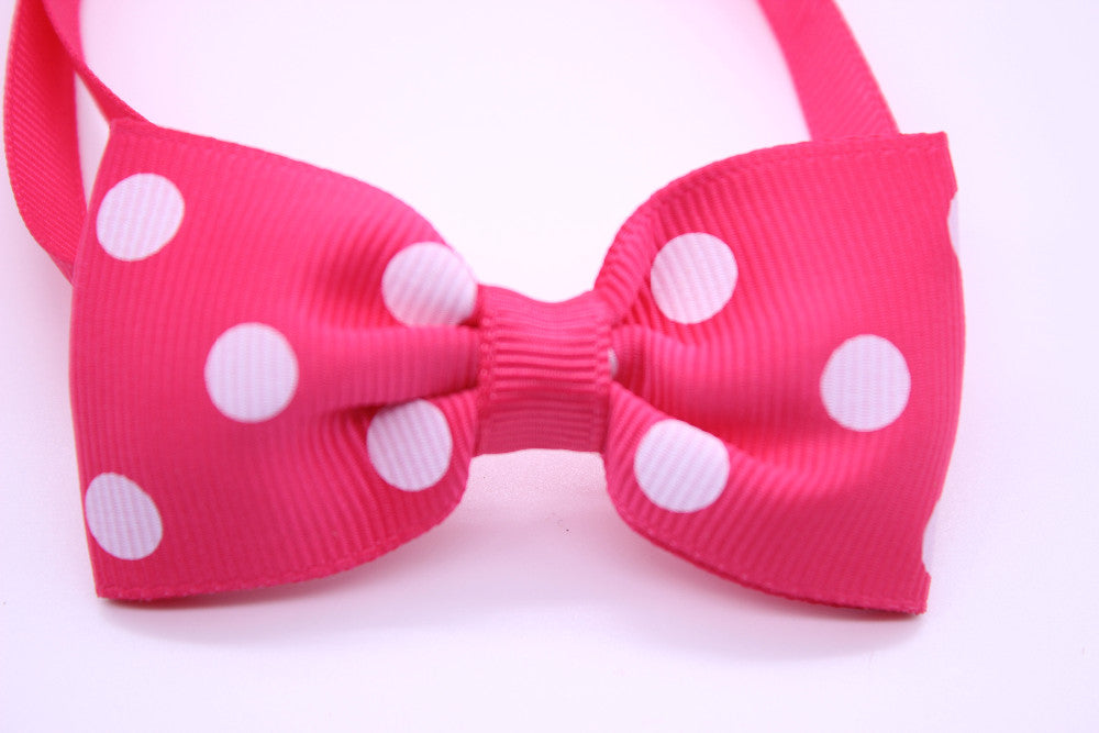 100pcs Mix Style Dog Bow Ties - Adjustable Neckties for Pups, Grooming Essentials