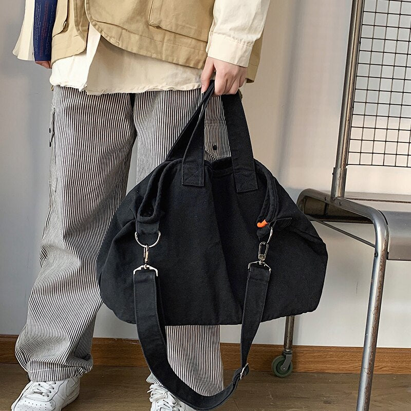 Stylish Canvas Crossbody Bag for Women - Perfect for College, Work, and Travel