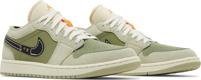 Air Jordan 1 Low SE Craft Light Olive Sneakers