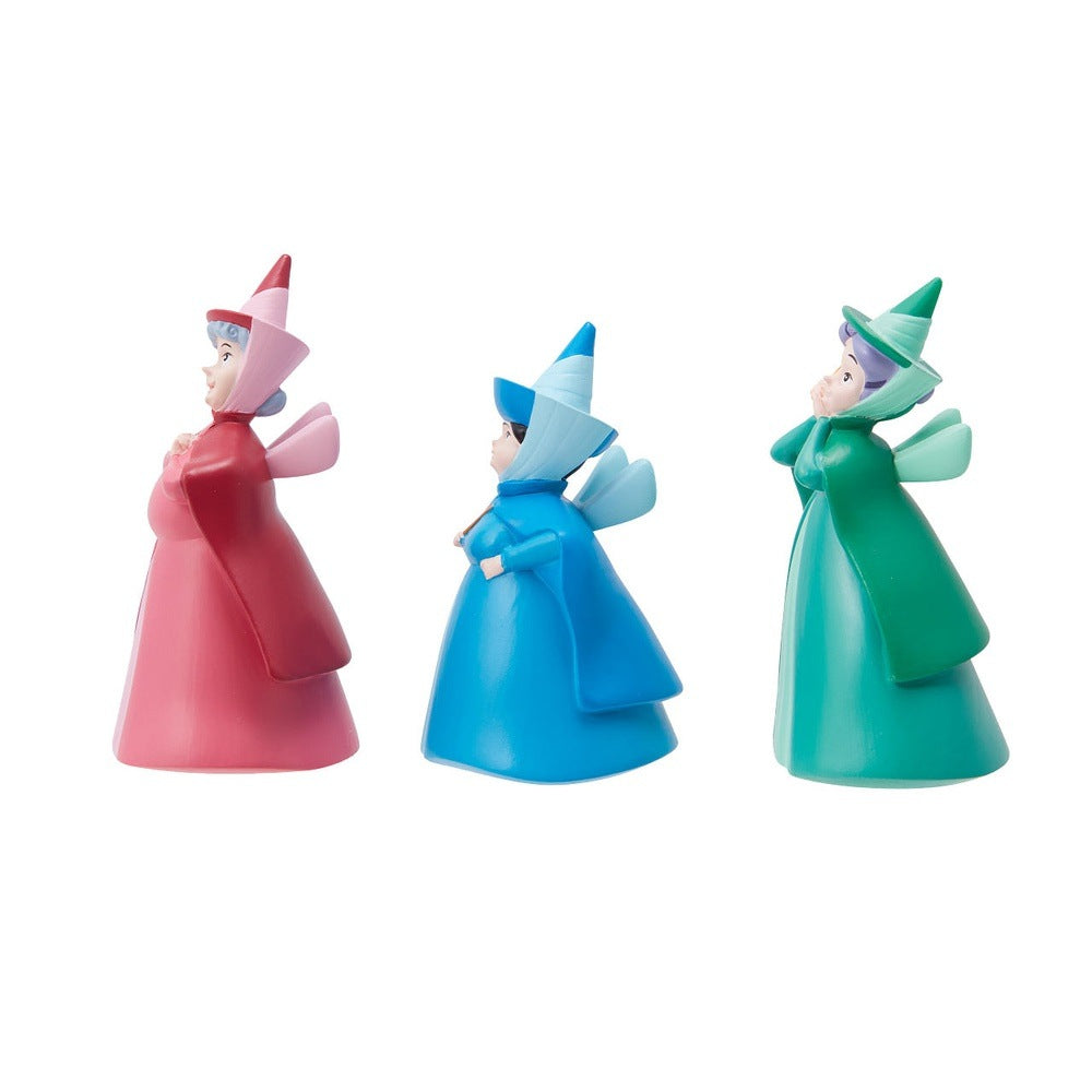 Disney's Enchanted: Sleeping Beauty Fairies Miniature Set