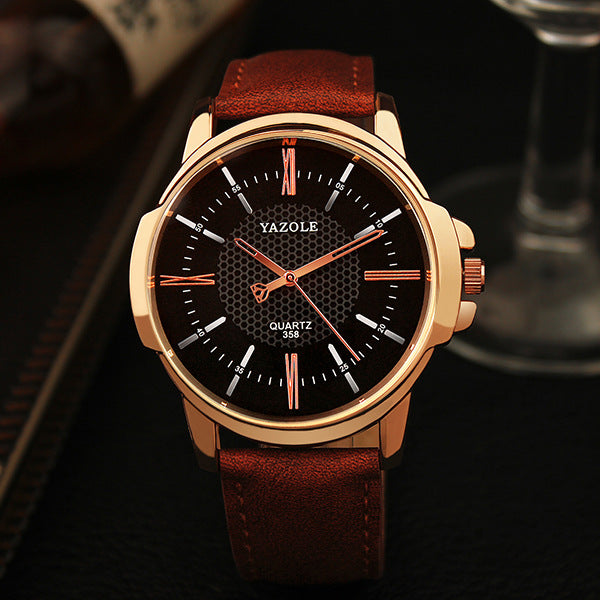 Yazole Luxury Quartz Watch for Men