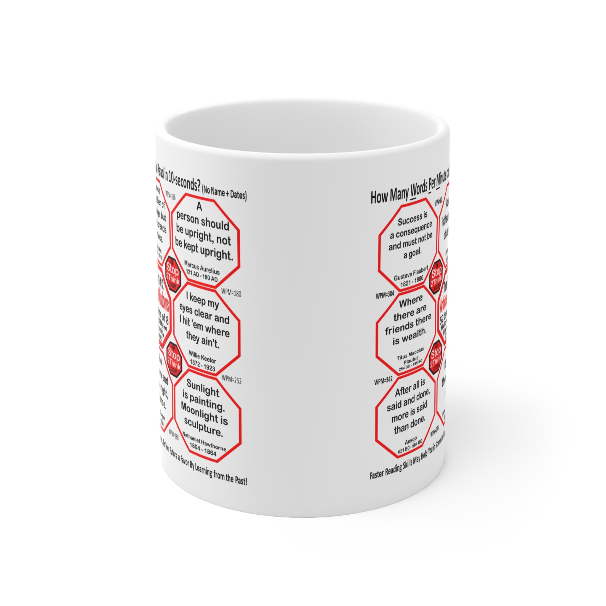 Speed Reading Challenge Mug - Unlock Your Reading Potential