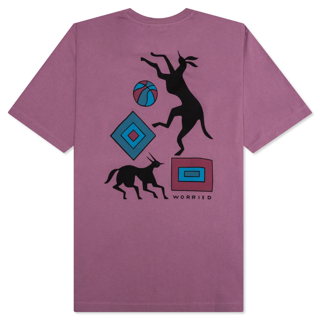 By Parra Pop-Art Pet Supplies T-Shirt in Purple