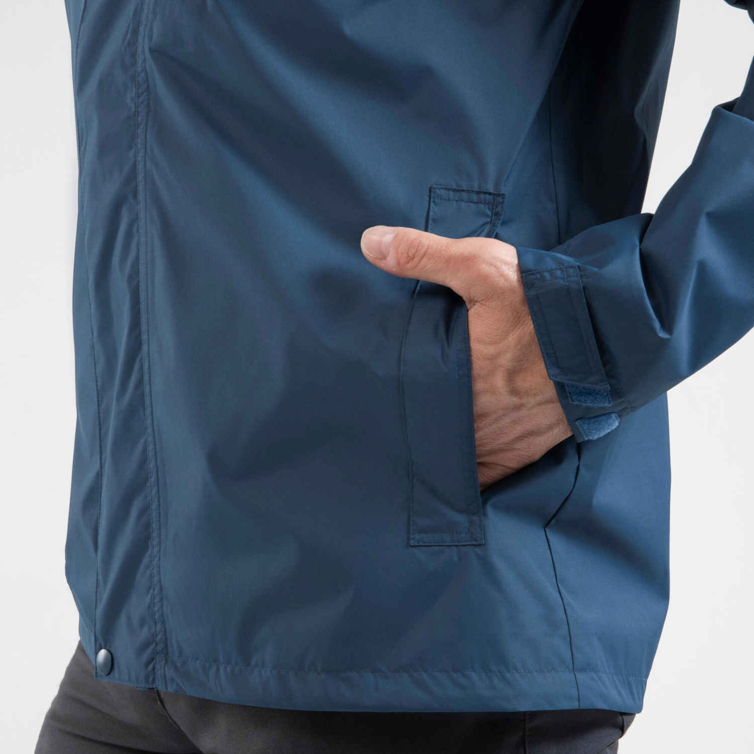 Quechua Men's NH500 Imper Waterproof Rain Jacket