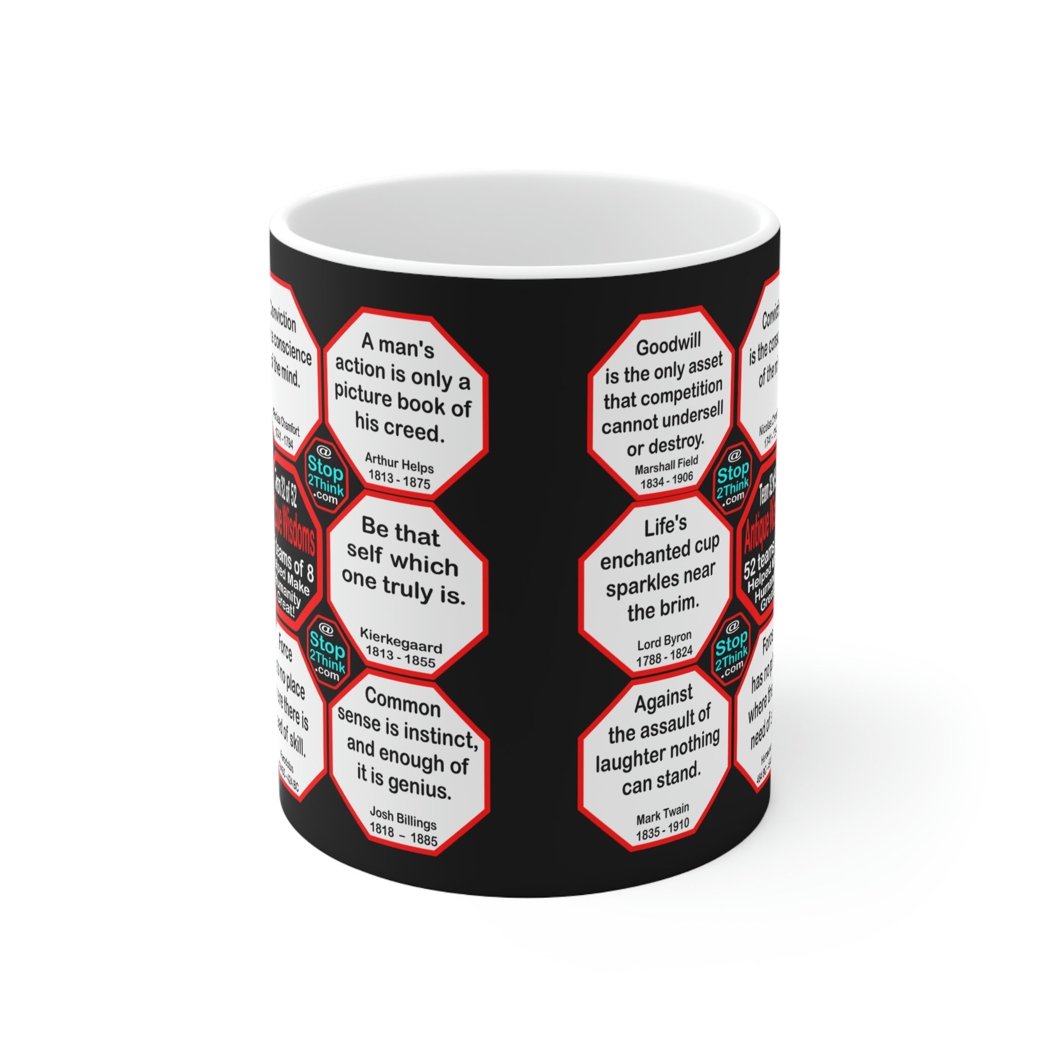 Inspirational Wisdom Mug - Team 32 of 52 Teams