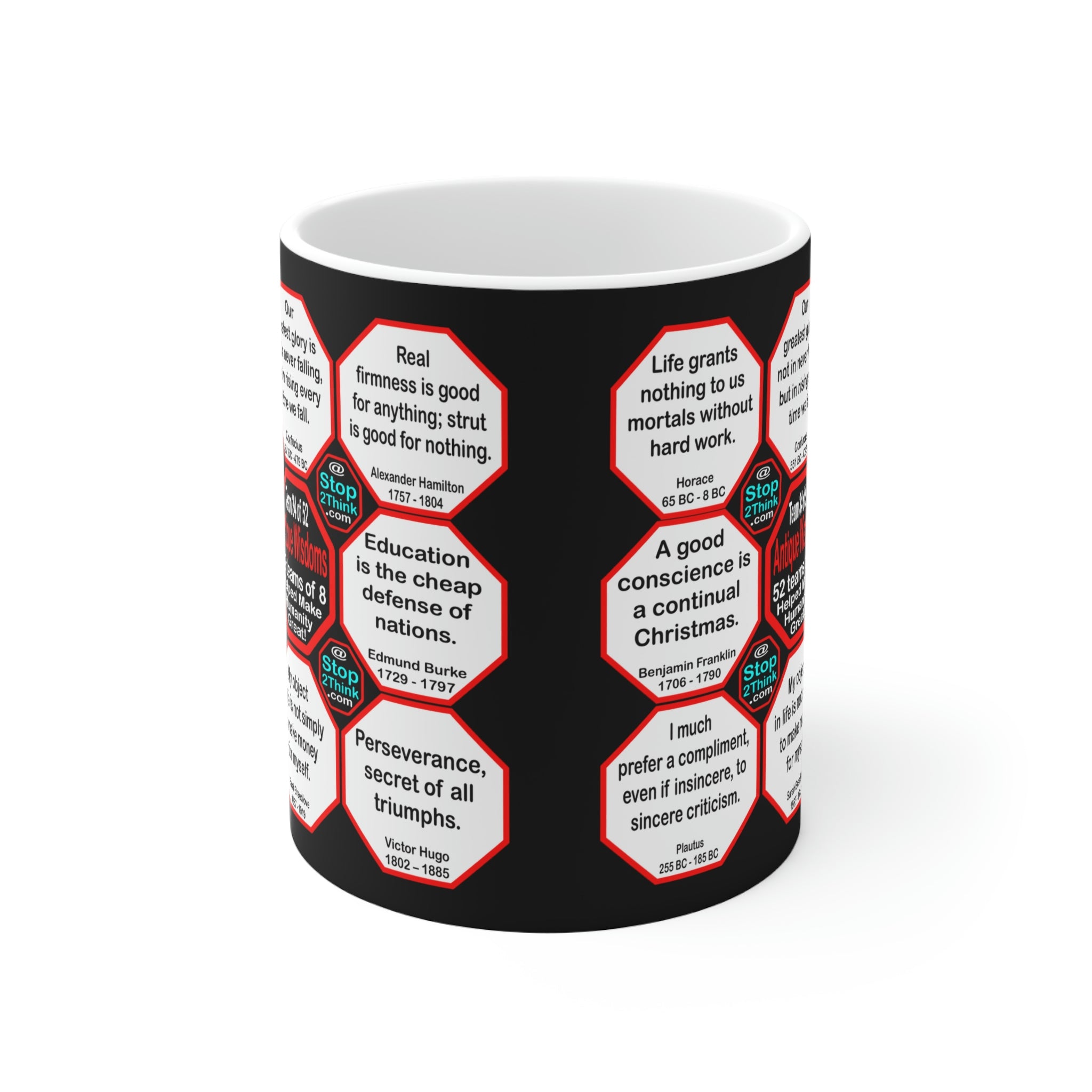 Inspirational Wisdom Mug - Team 34 of 52 Teams
