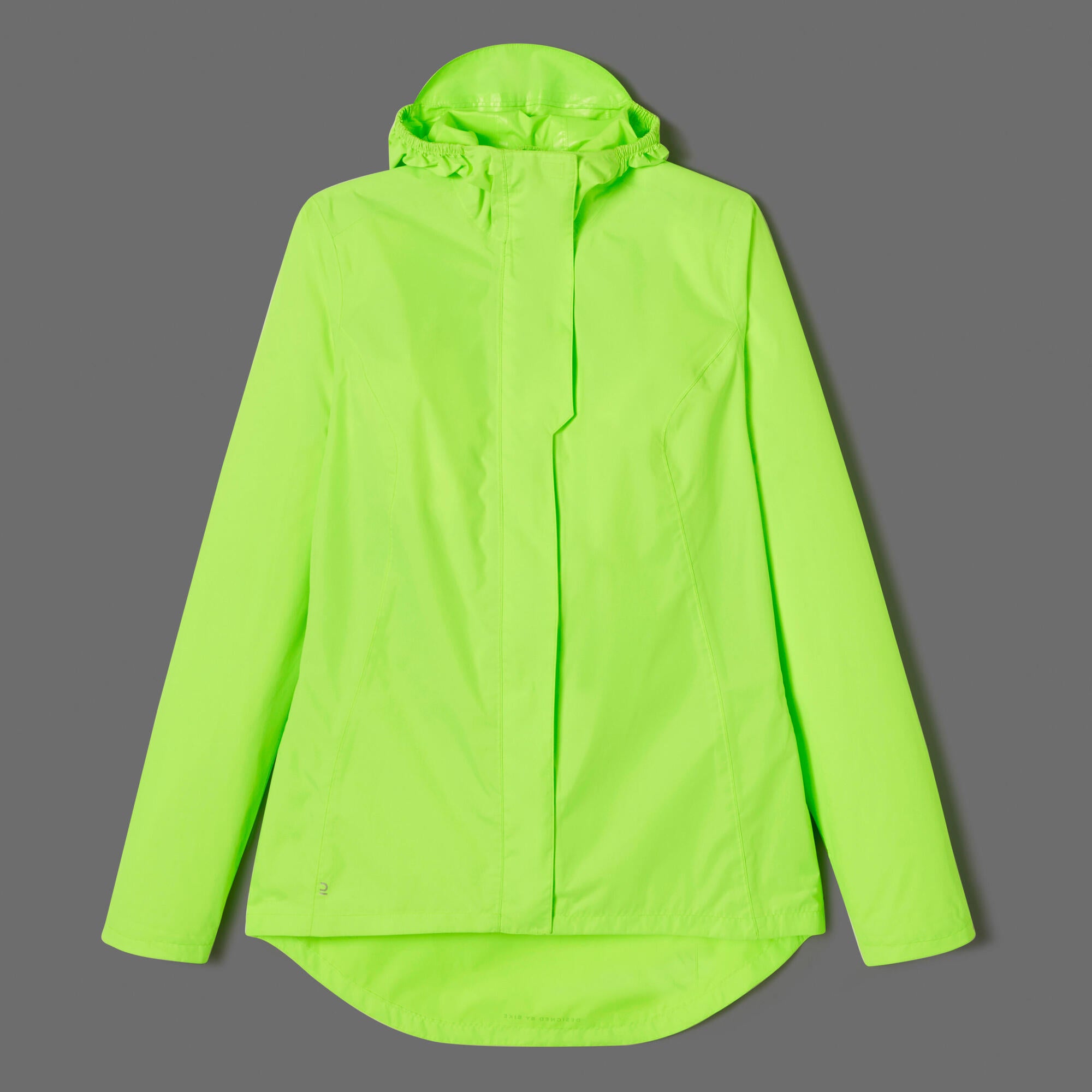Btwin UC100 Women's High-Visibility, Waterproof Cycling Jacket