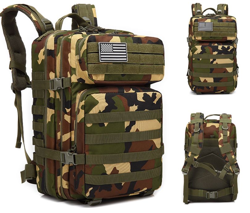 Durable Tactical Mountaineering Backpack for Outdoor Adventures
