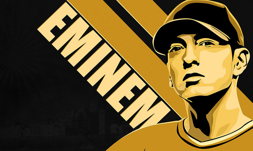 Eminem Hip Hop Rap Music Poster - Vibrant Wall Art