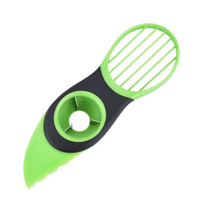 Multi-Functional Plastic 3-in-1 Avocado Knife Set