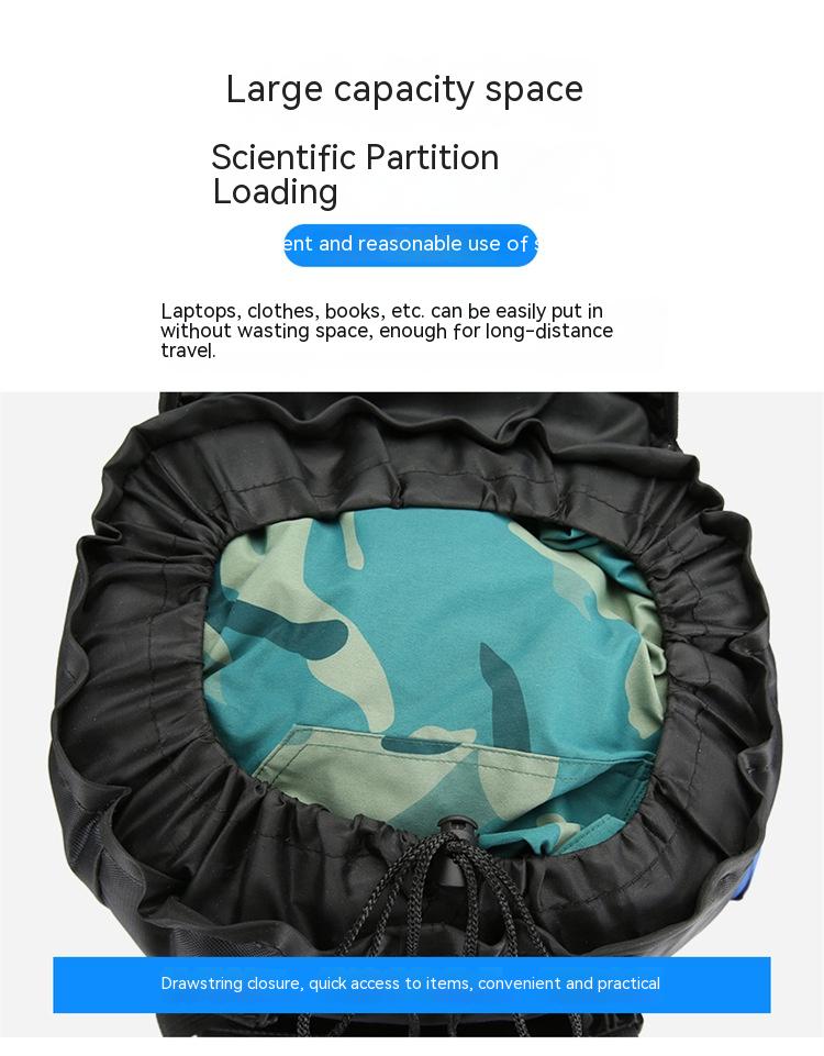 Durable Waterproof Hiking Backpack for Outdoor Enthusiasts