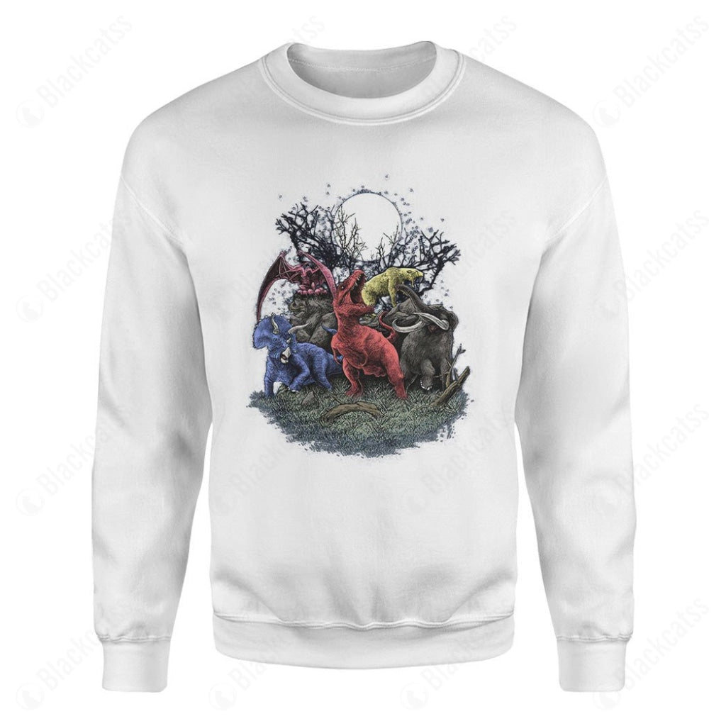 Durable & Stylish Prehistoric Power Graphic T-Shirt