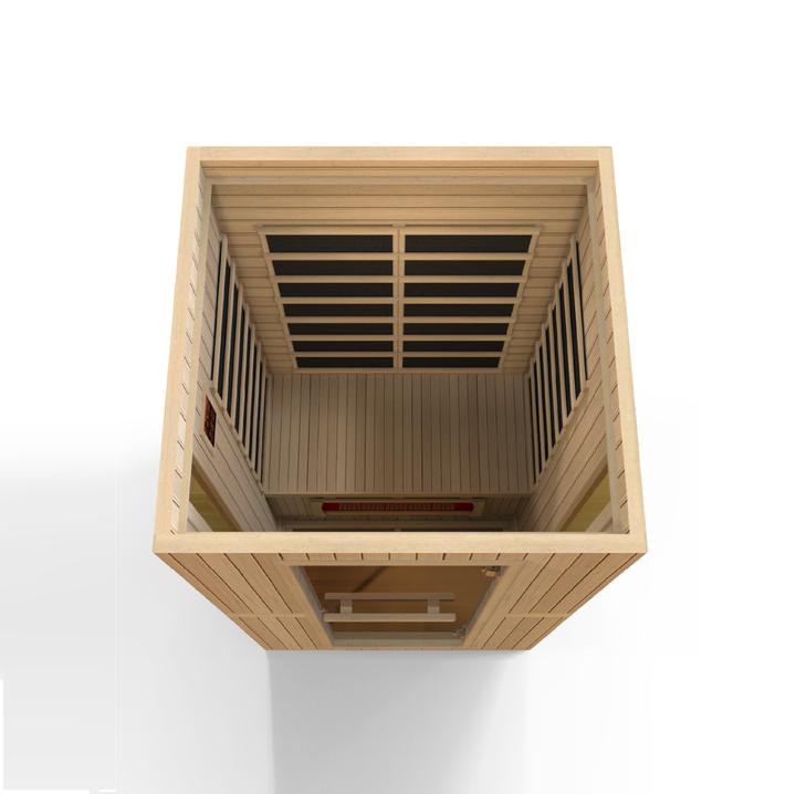 Golden Designs Maxxus Serenity Dual Tech 2 Person Infrared Sauna