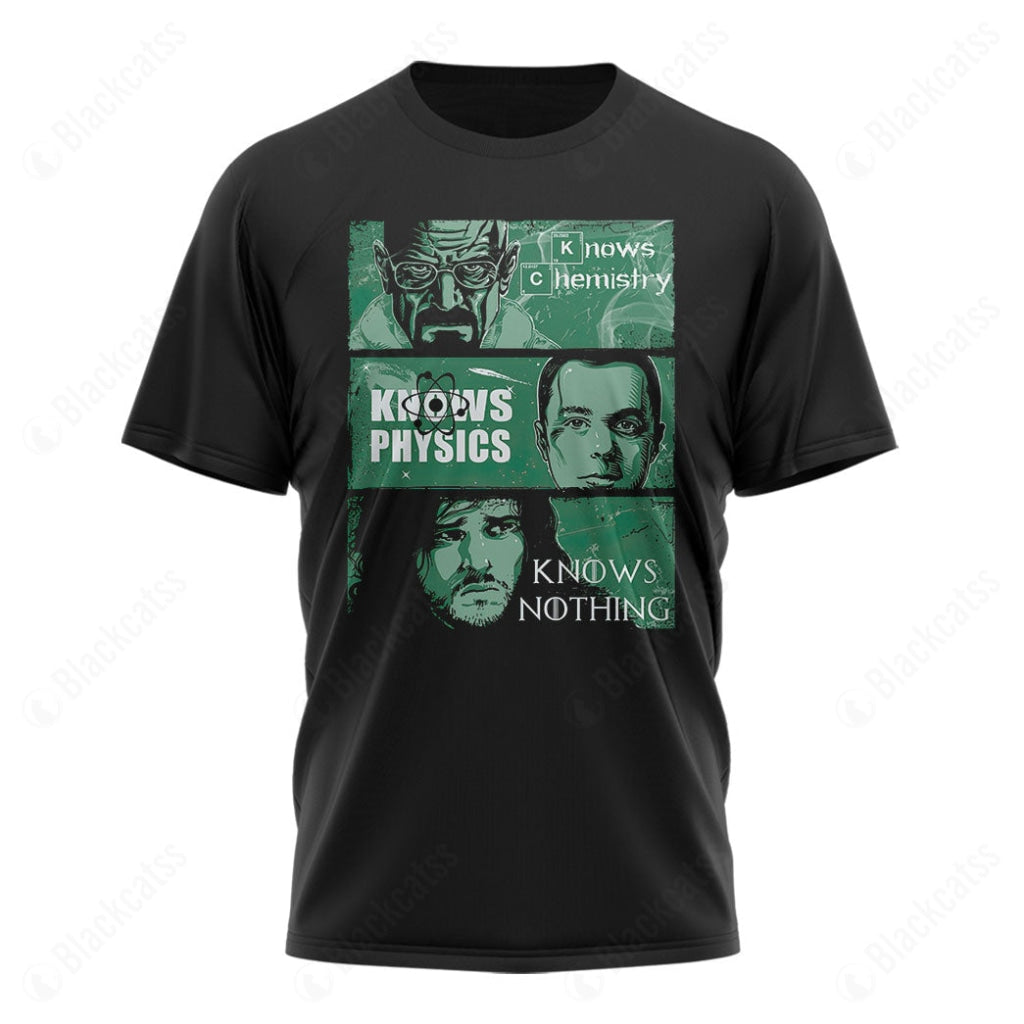 Breaking Bad Themed Graphic T-Shirt