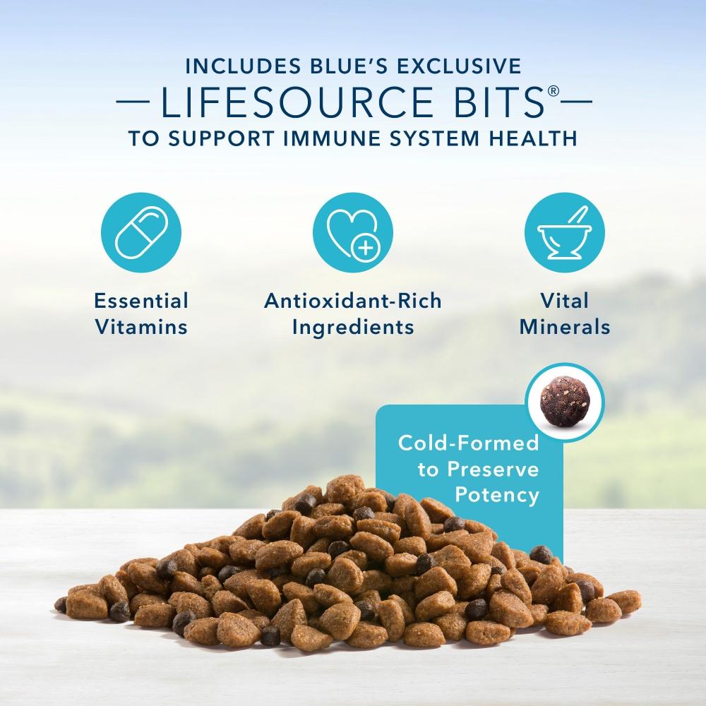Blue Buffalo Senior Dog Food - Natural Chicken & Brown Rice Recipe for Mature Canines