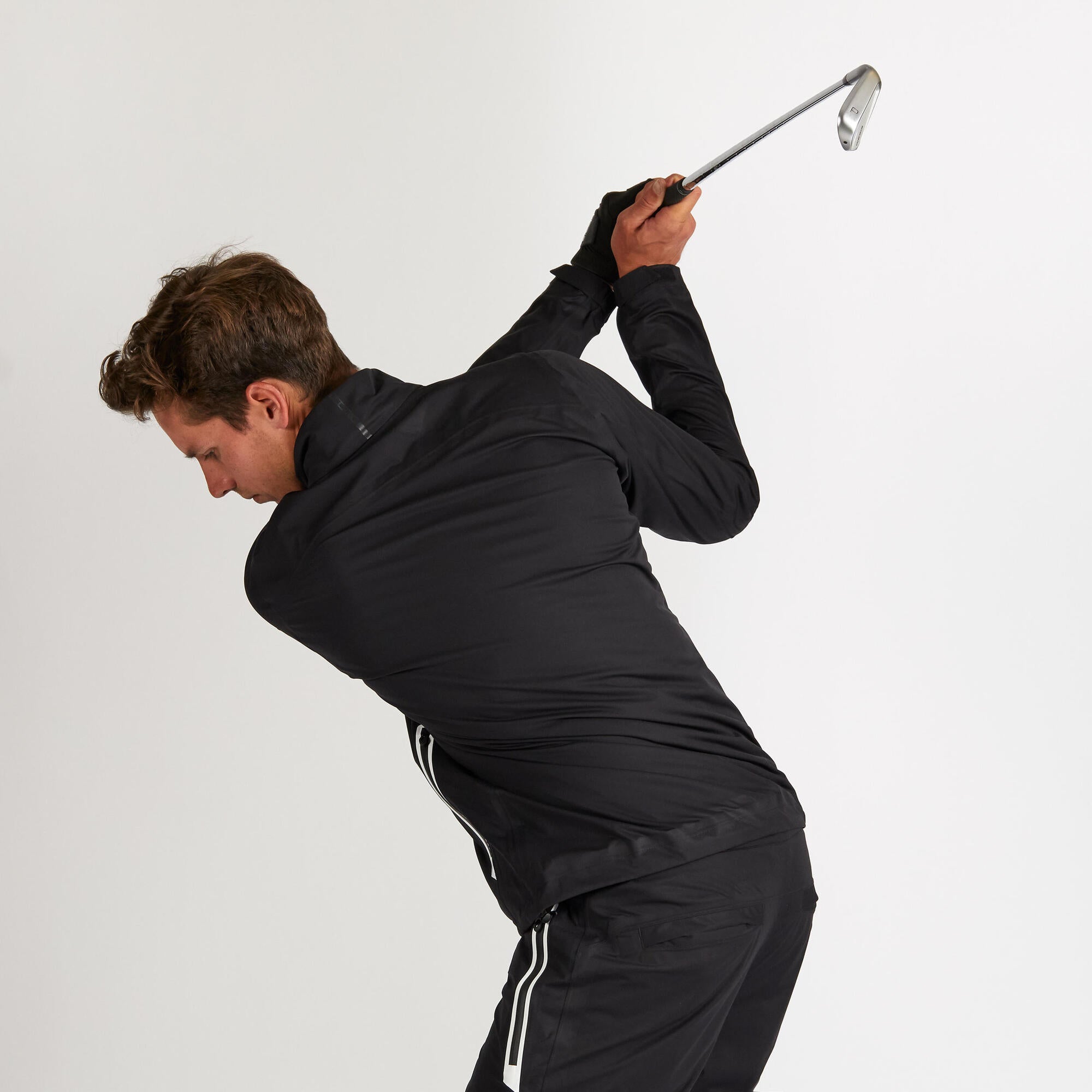 Men's Golf Waterproof Jacket - RW500 Navy Blue