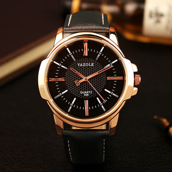 Yazole Luxury Quartz Watch for Men