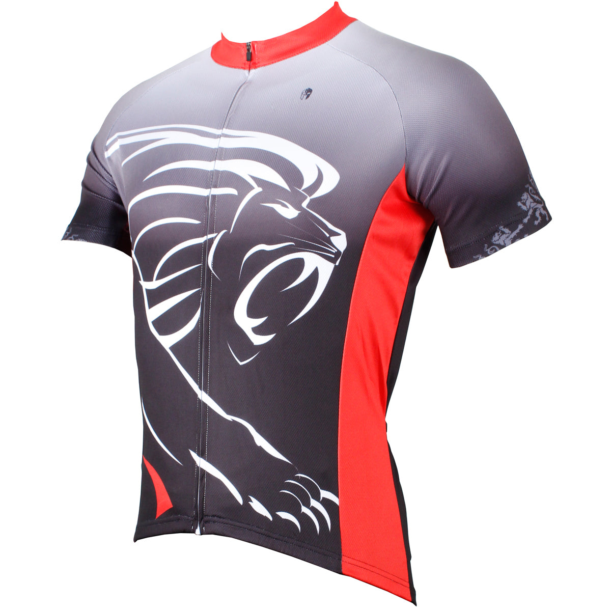 ILPALADINO Men's Cycling Jersey - Breathable, Quick-Dry, King of Lions Design