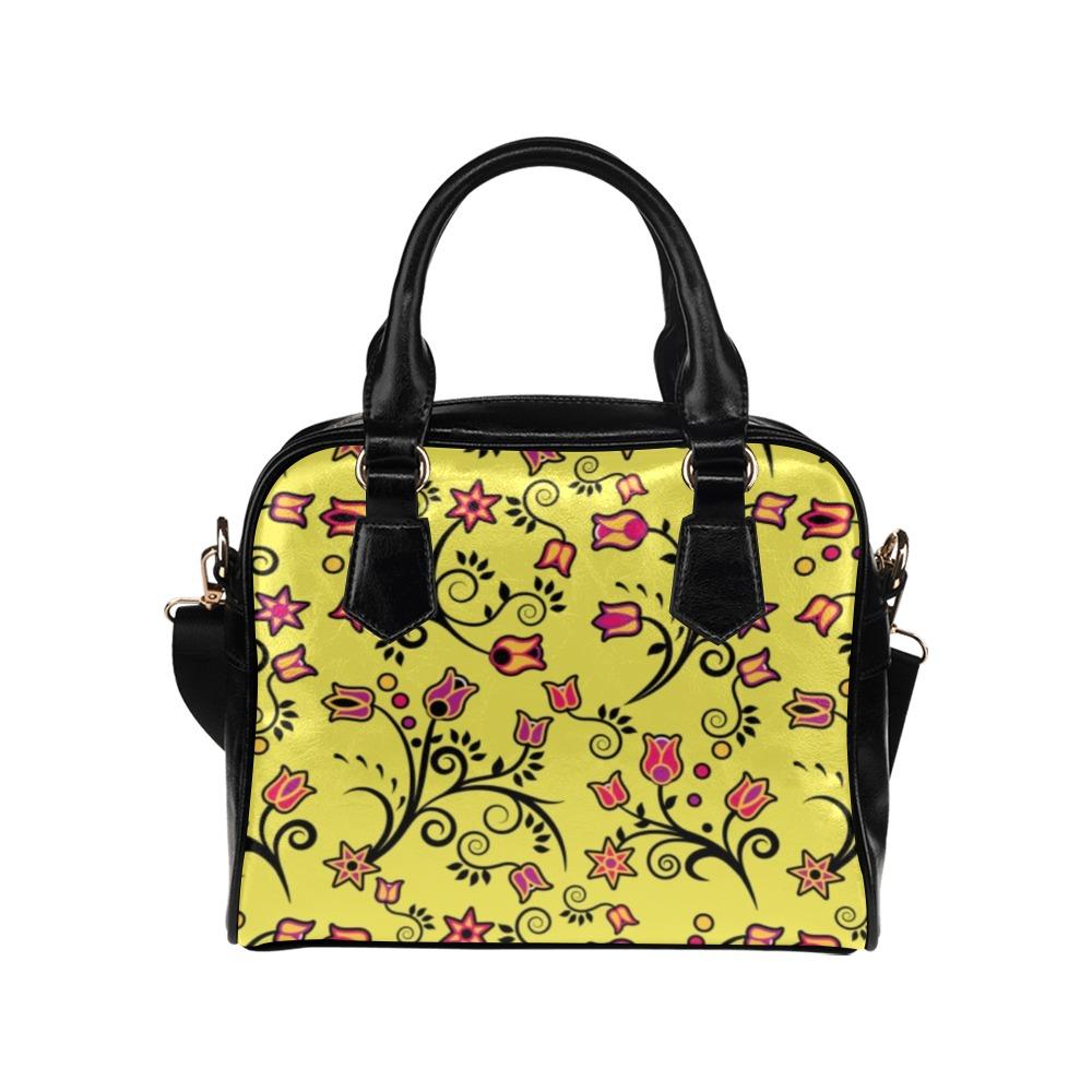 Stylish Key Lime Star Shoulder Handbag