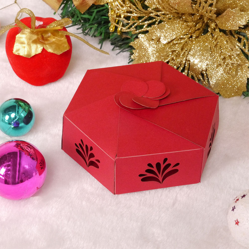 Laser-Cut Cardboard Gift Box for Special Occasions
